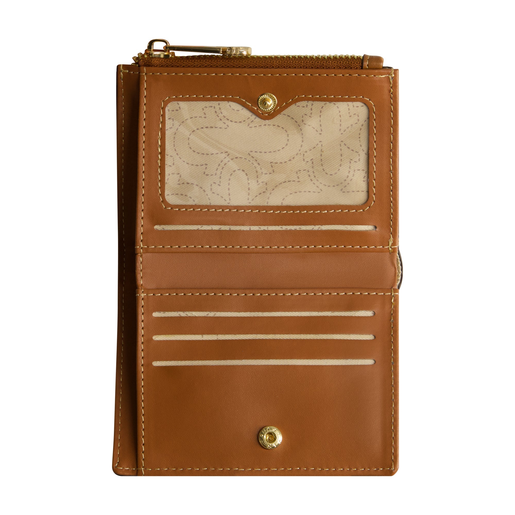 True Religion Buddha Patch Small Denim Wallet, Dark Denim