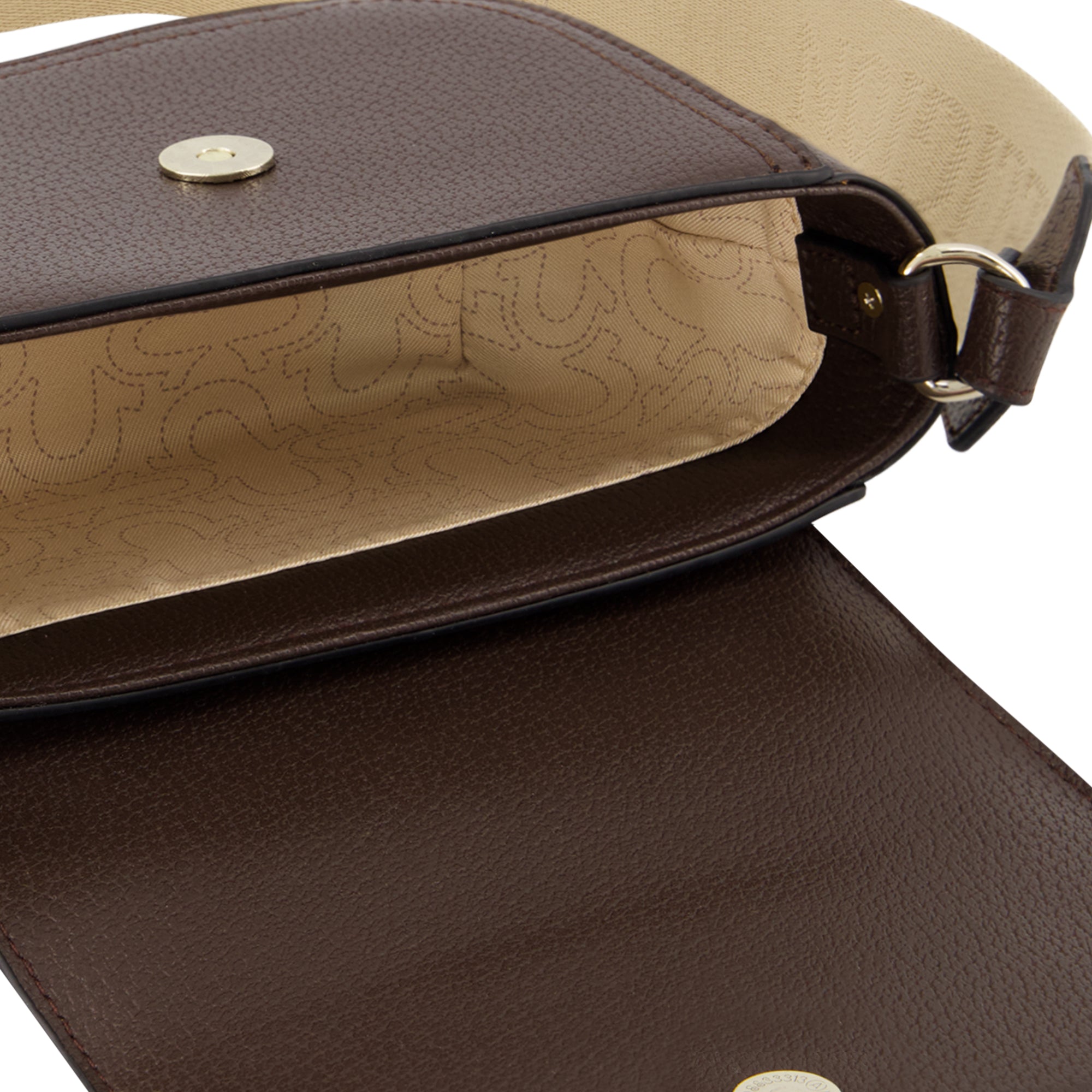 True Religion Mini Flap Crossbody, Brown