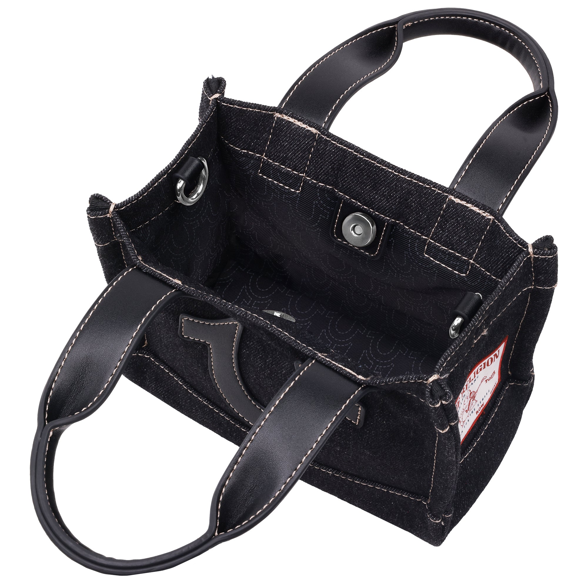 True Religion Mini Denim Tote