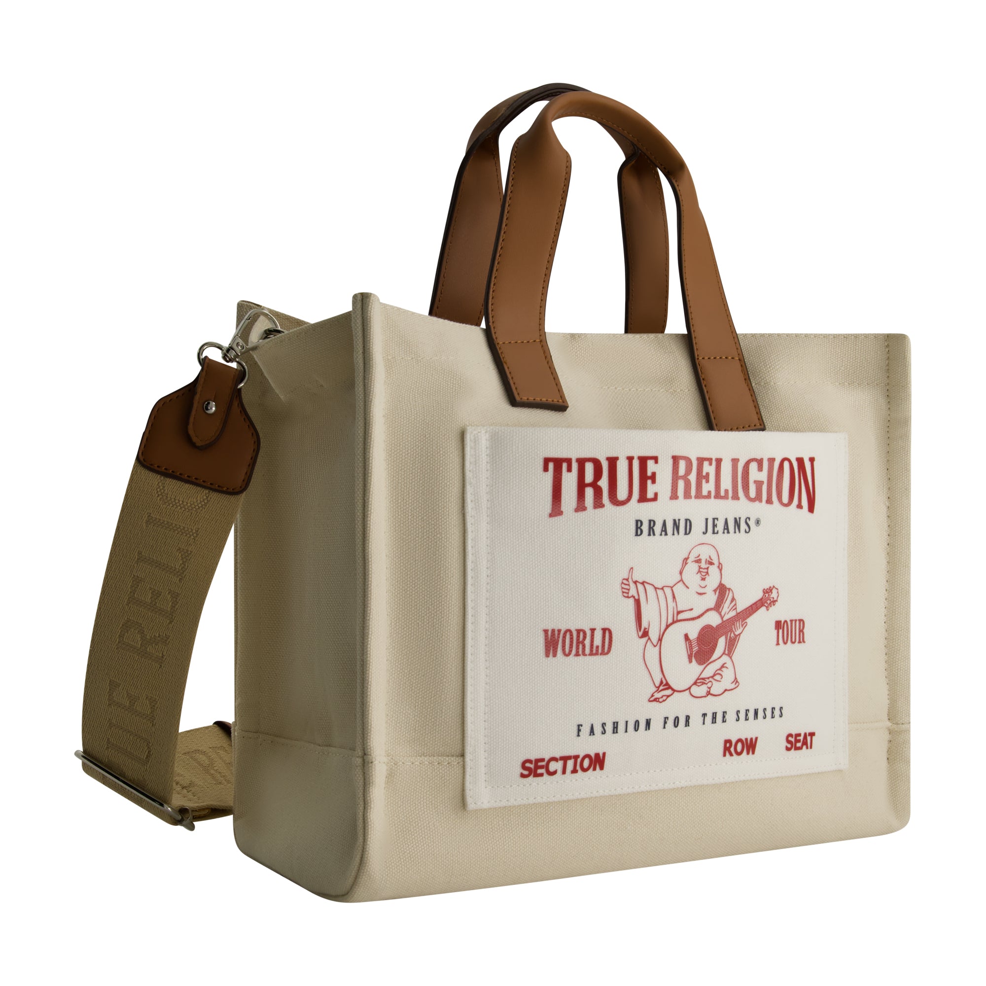True Religion Medium Buddha Pocket Tote
