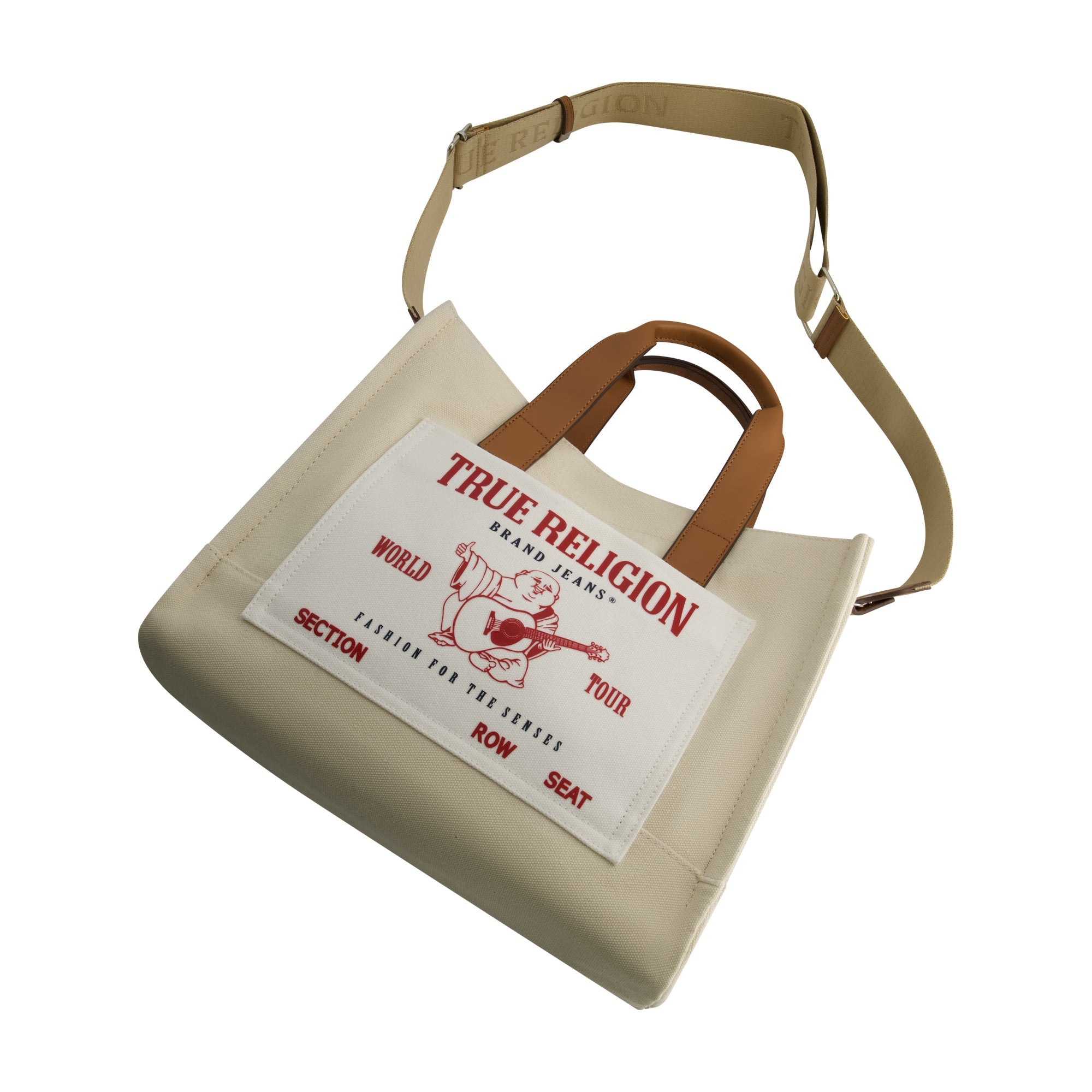True Religion Medium Buddha Pocket Tote