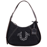 True Religion Strudded Logo Denim Hobo