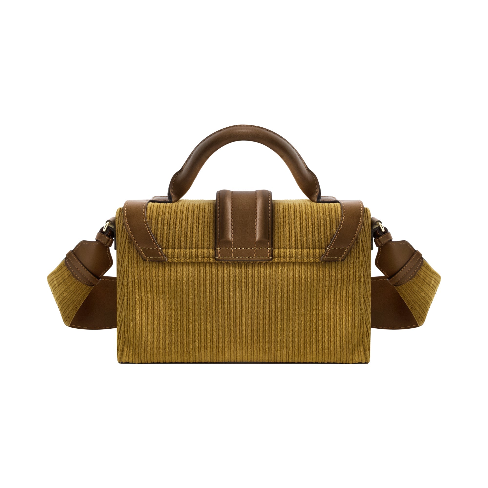 True Religion Cordoroy Mini Satchel, Brown