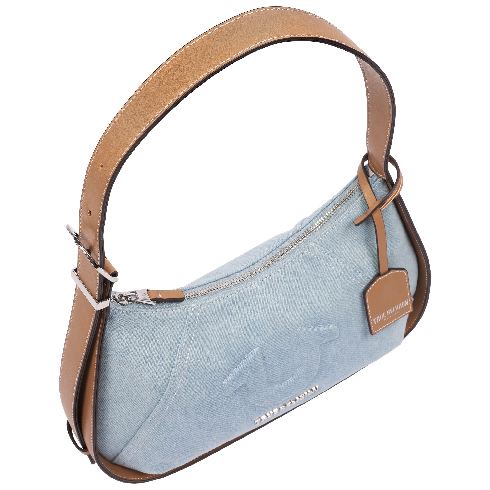 True Religion Denim Raised Horseshoe Hobo