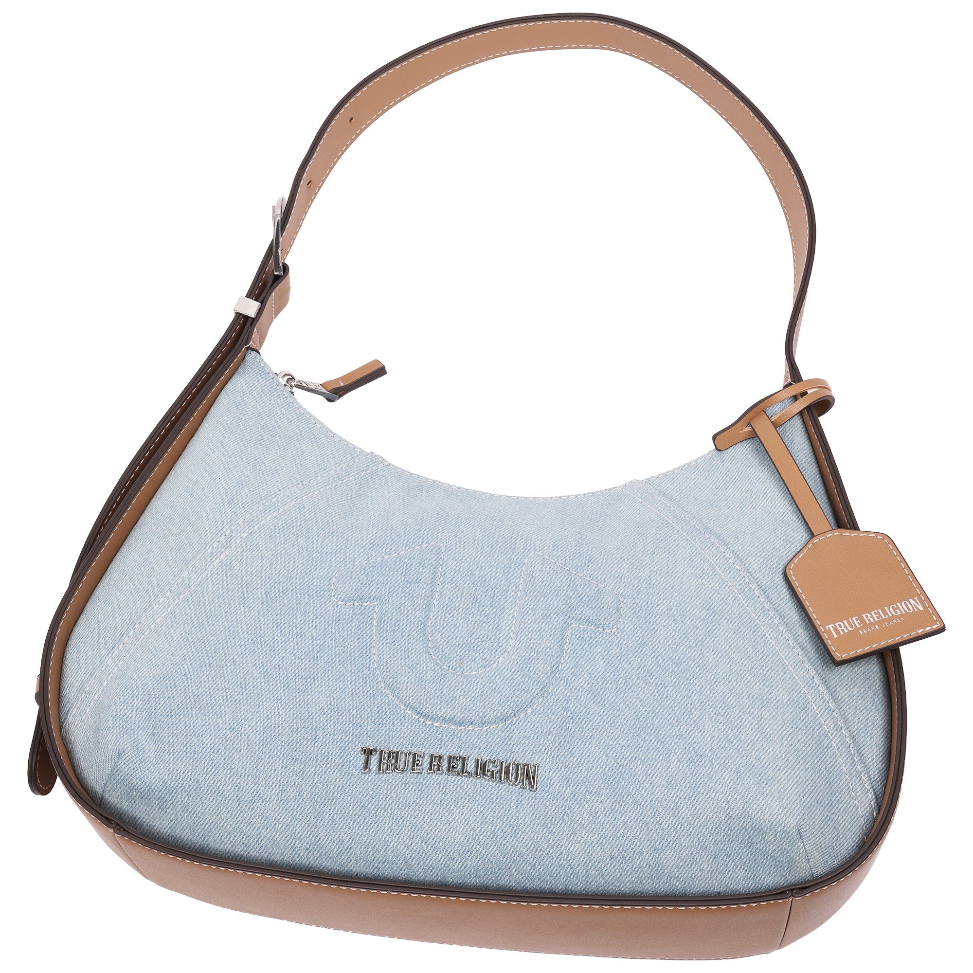 True Religion Denim Raised Horseshoe Hobo