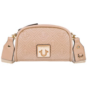 True Religion Metal Plaque Quilted Crossbody
