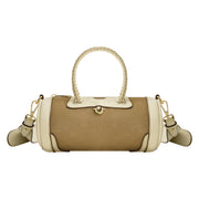 True Religion Quede Mini Duffel Crossbody Bag, Taupe