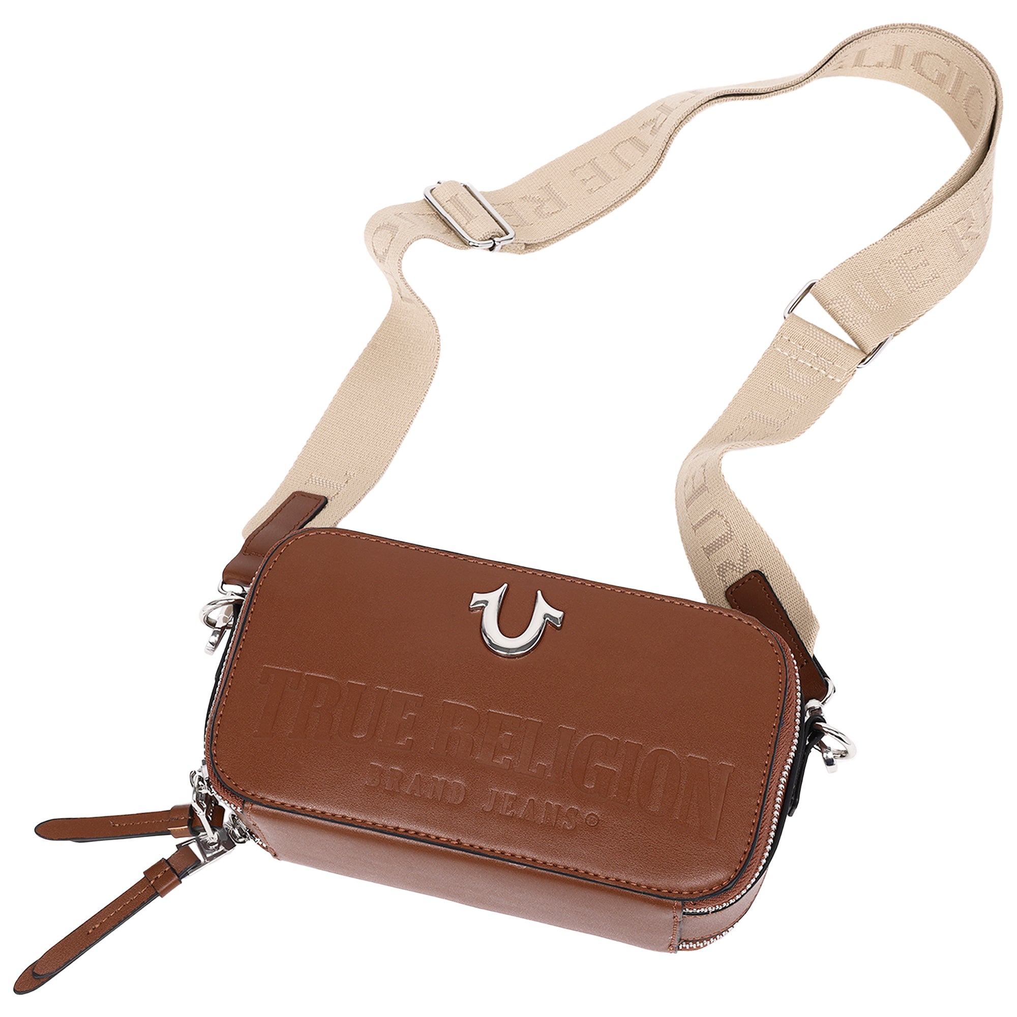 True Religion Double-zip Horseshoe Camera Bag