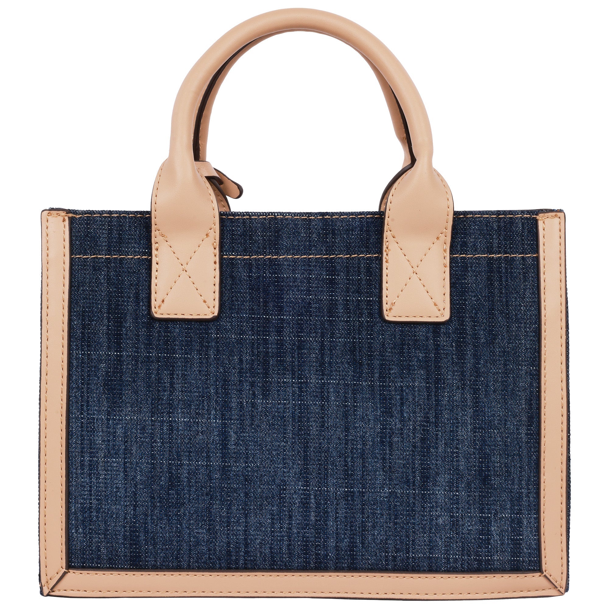 True Religion Bombe Logo Denim Tote