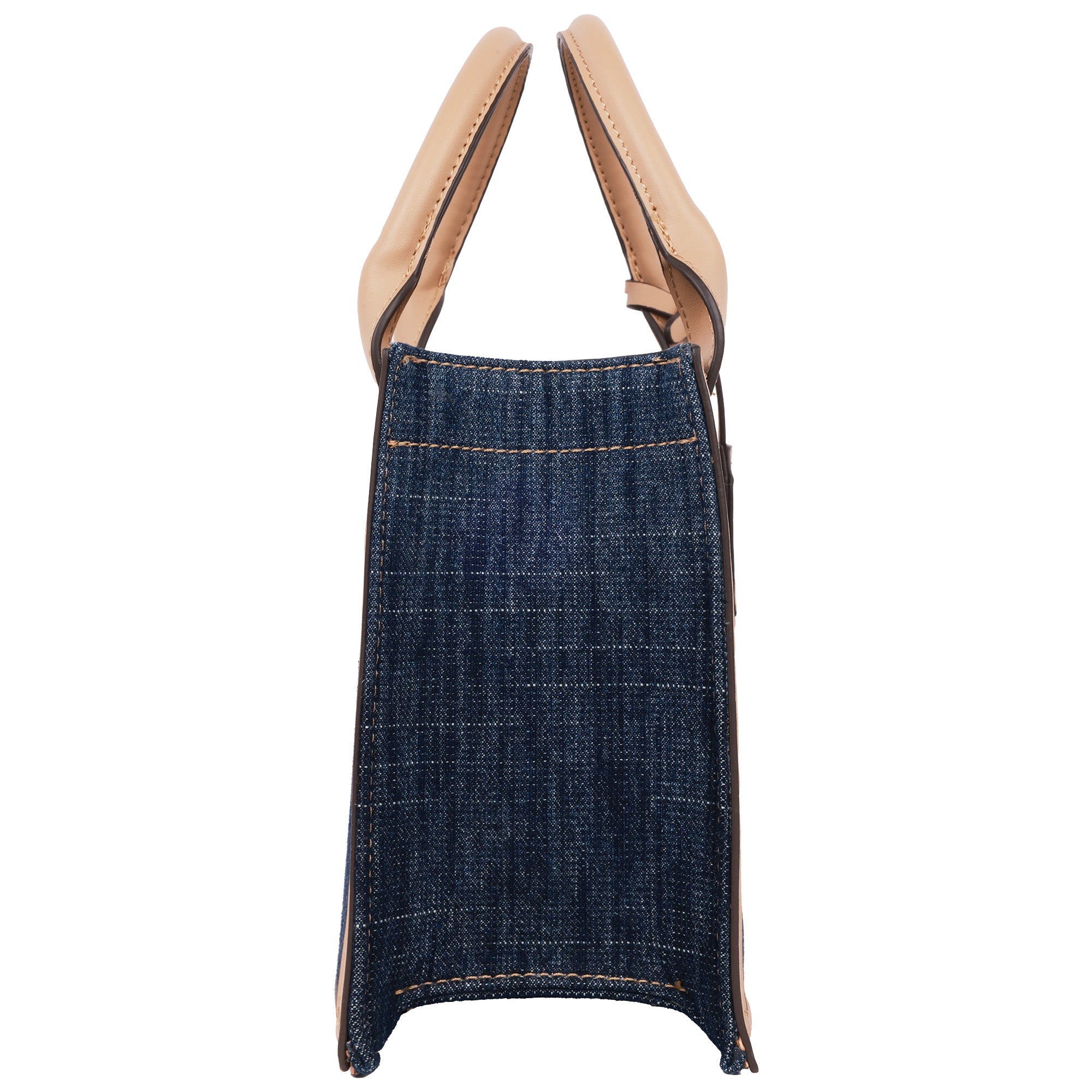 True Religion Bombe Logo Denim Tote