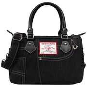 True Religion Denim Heritage Satchel With Top Handles & Crossbody Strap
