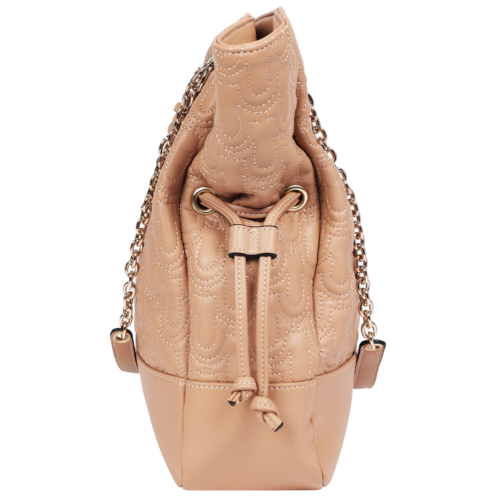 True Religion Cinch Side Soft Logo Tote