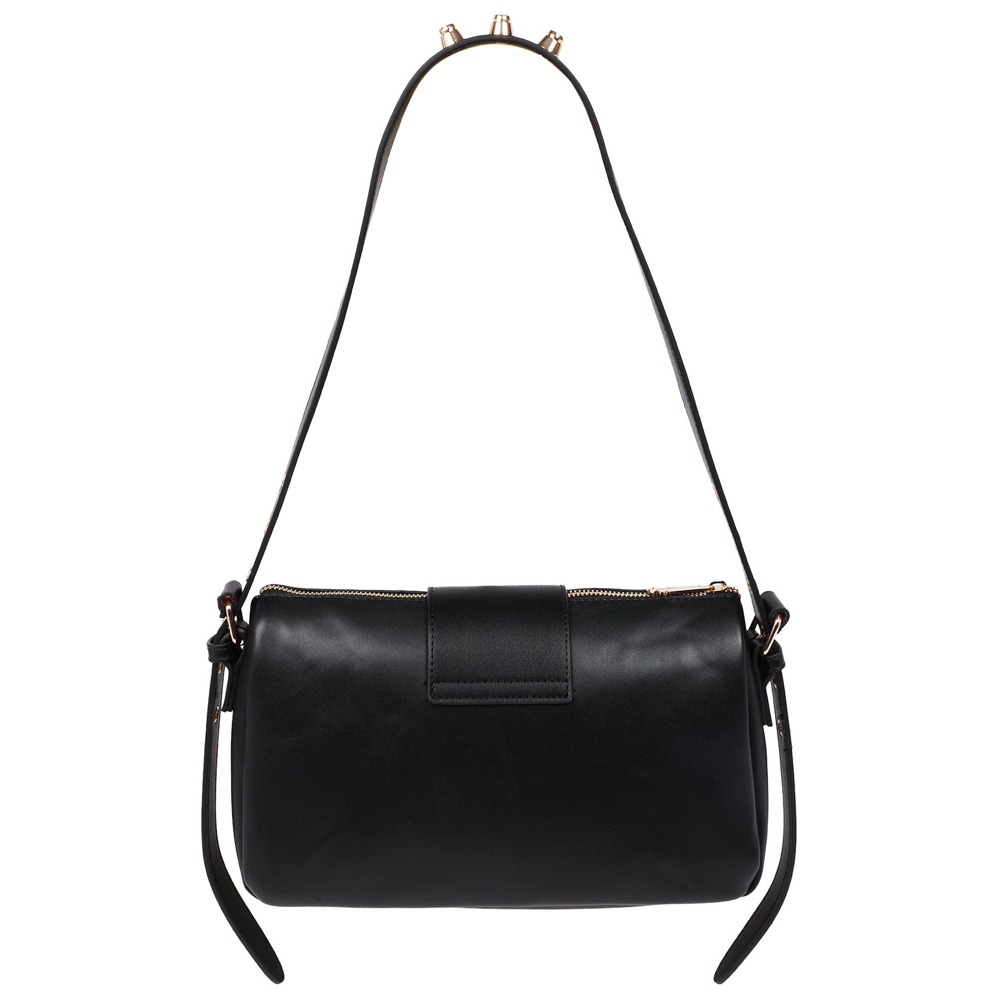 True Religion East West Shoulder Bag With Belt Buckle Tab