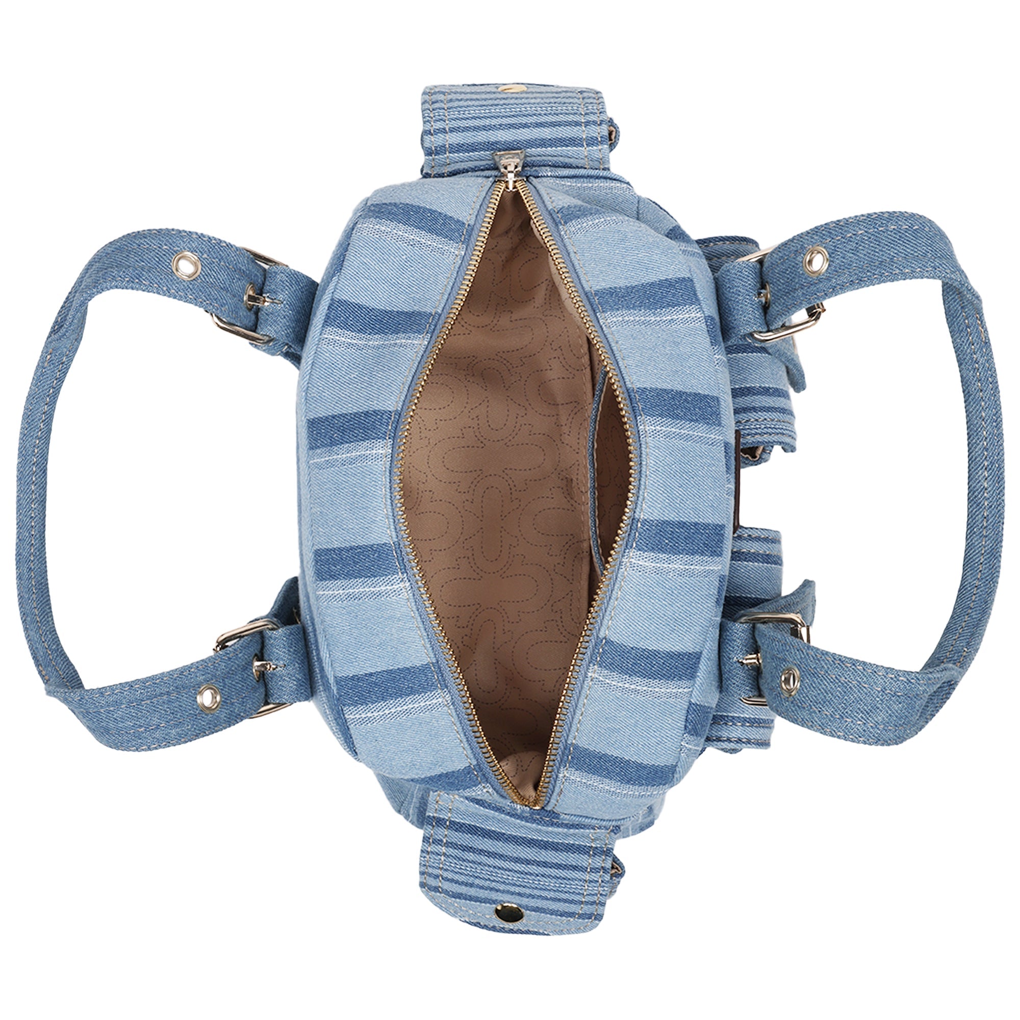 SteinMart.com | True Religion Multi Stripe Soft Satchel – Denim