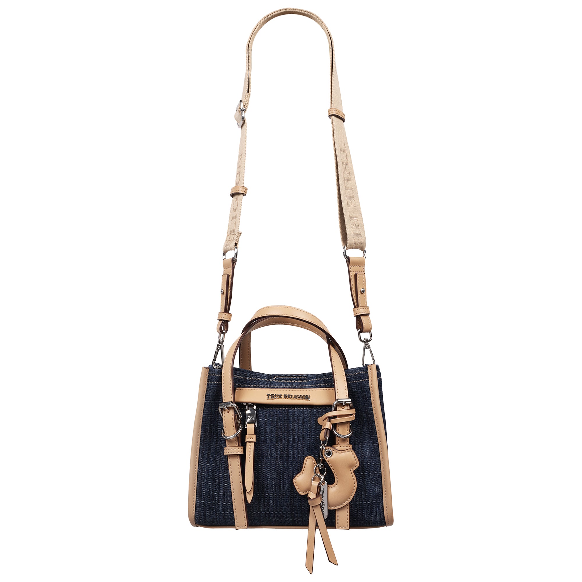 True Religion Denim Dangle Mini Tote