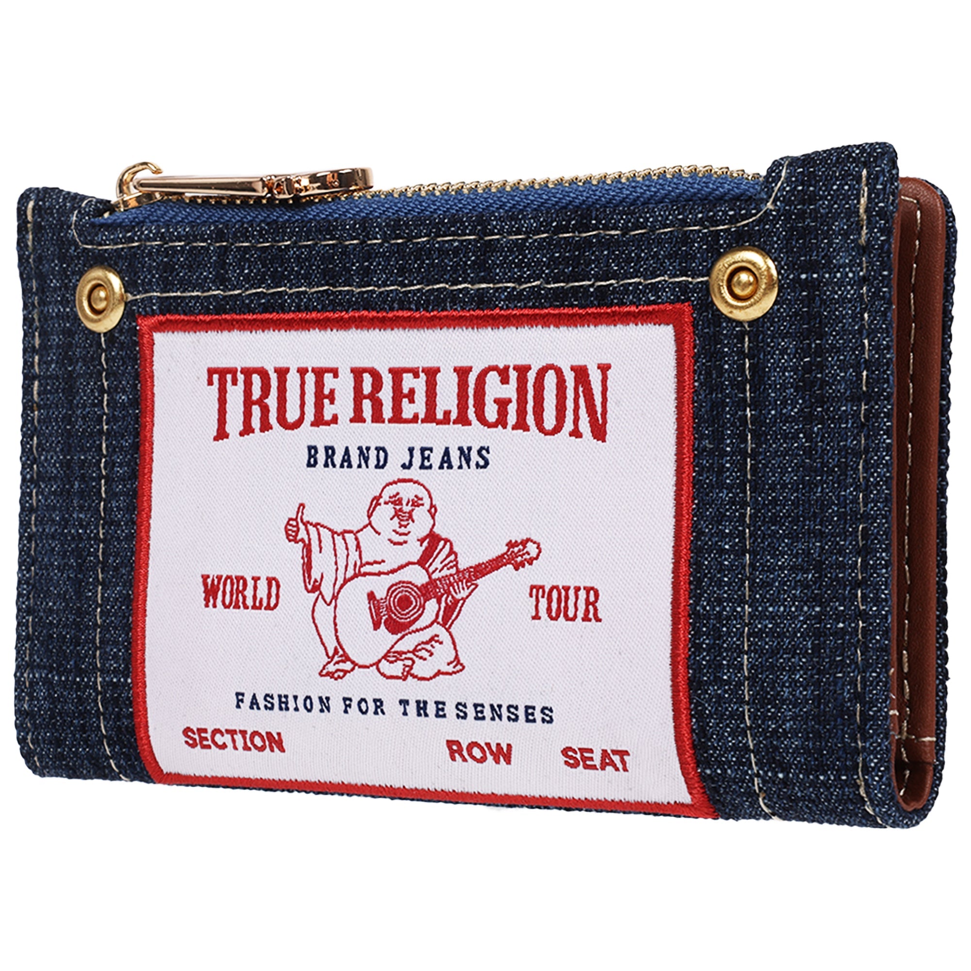 True Religion Buddha Patch Small Wallet