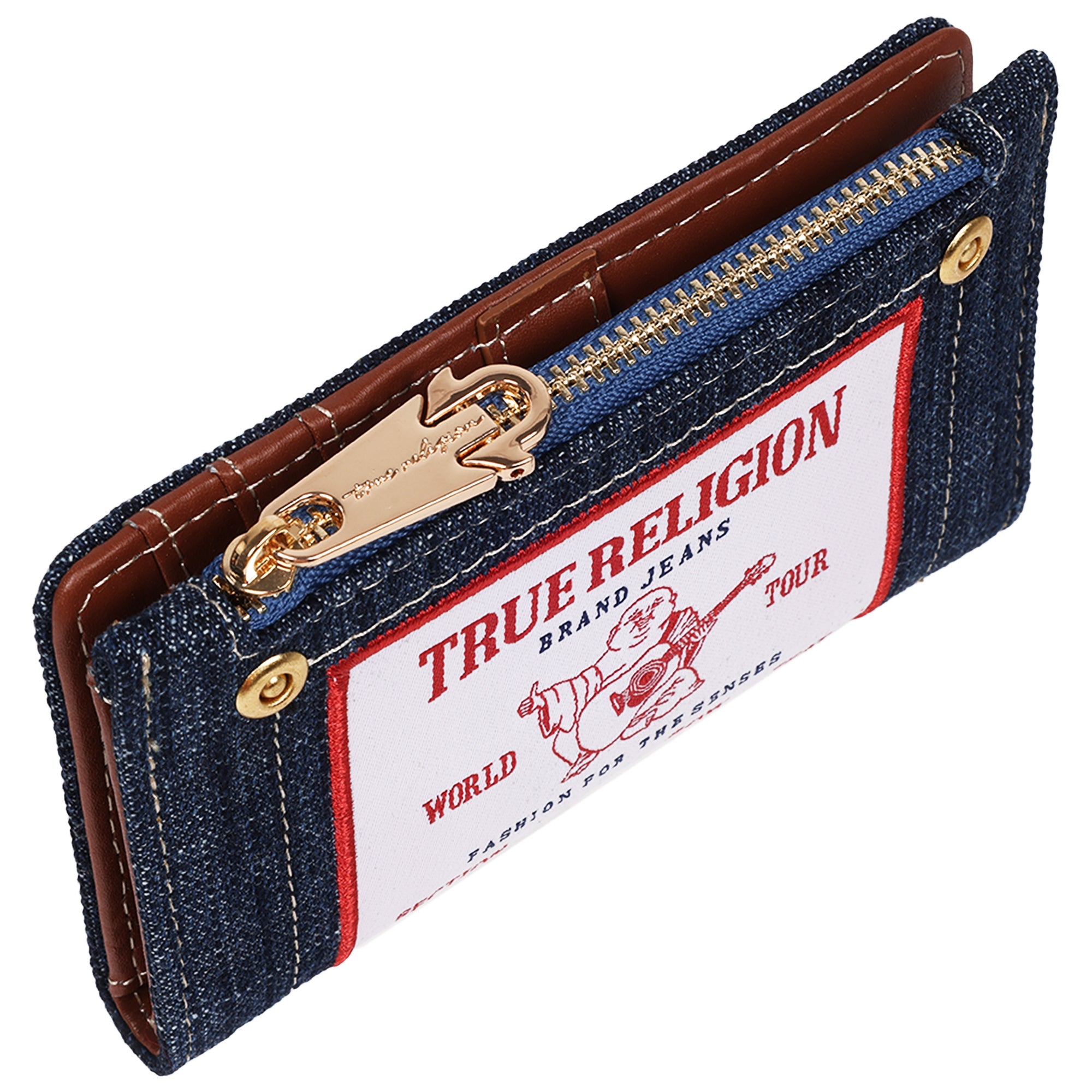 True Religion Buddha Patch Small Wallet