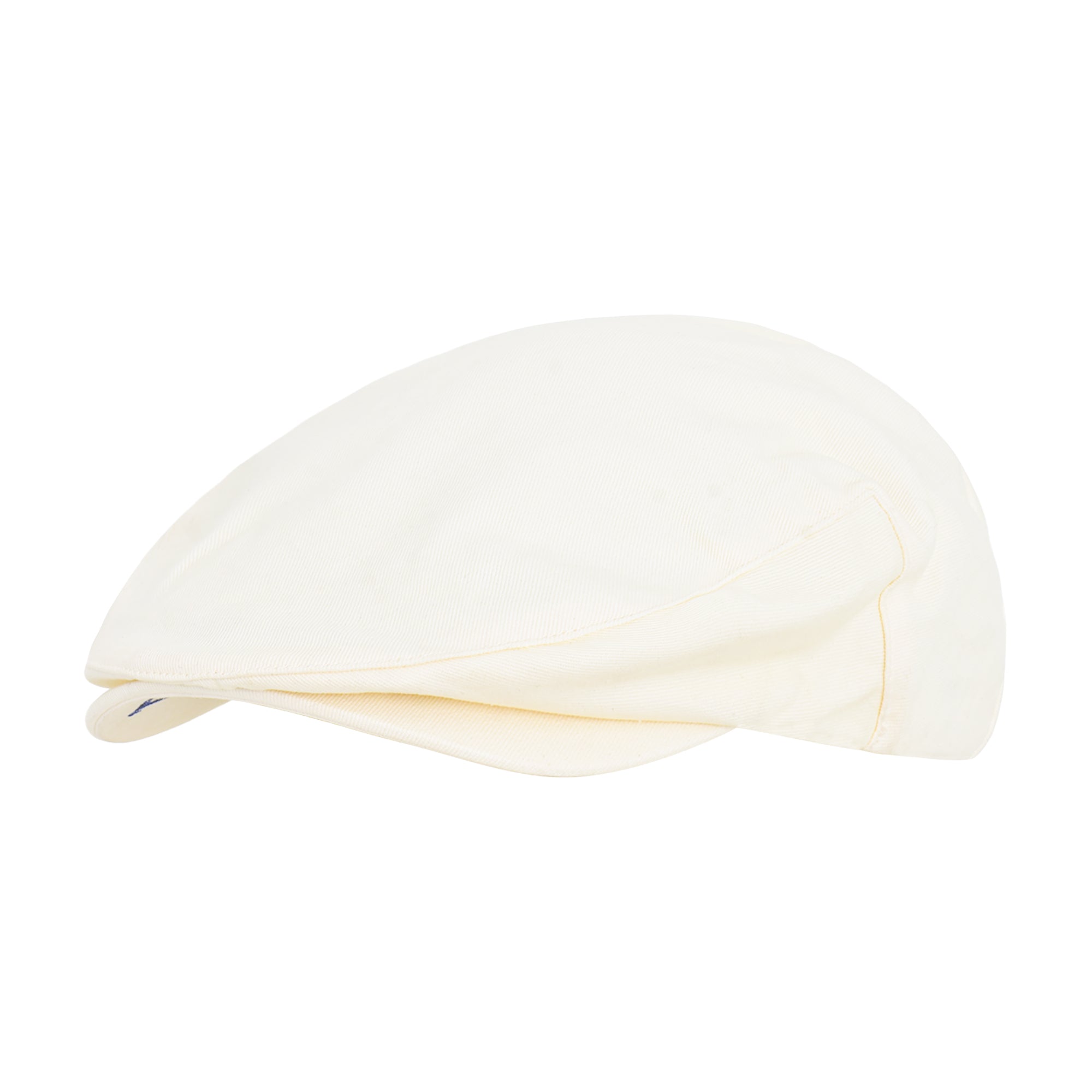 True Religion Newsboy Ivy Cap With Horseshoe Logo On Back,off White