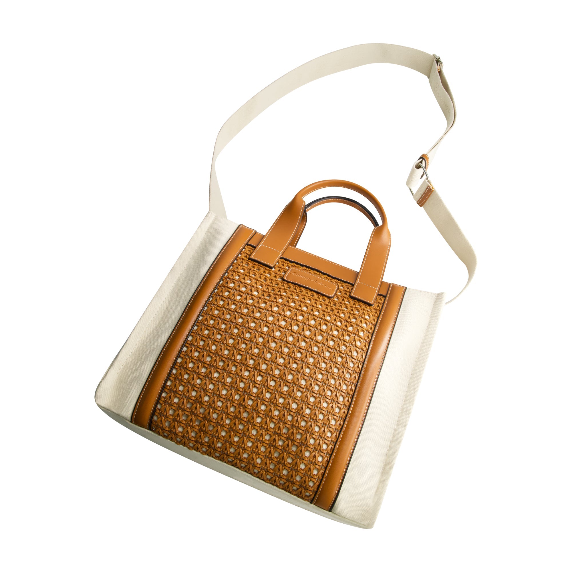 Tommy Bahama Woven Medium Tote, Brown