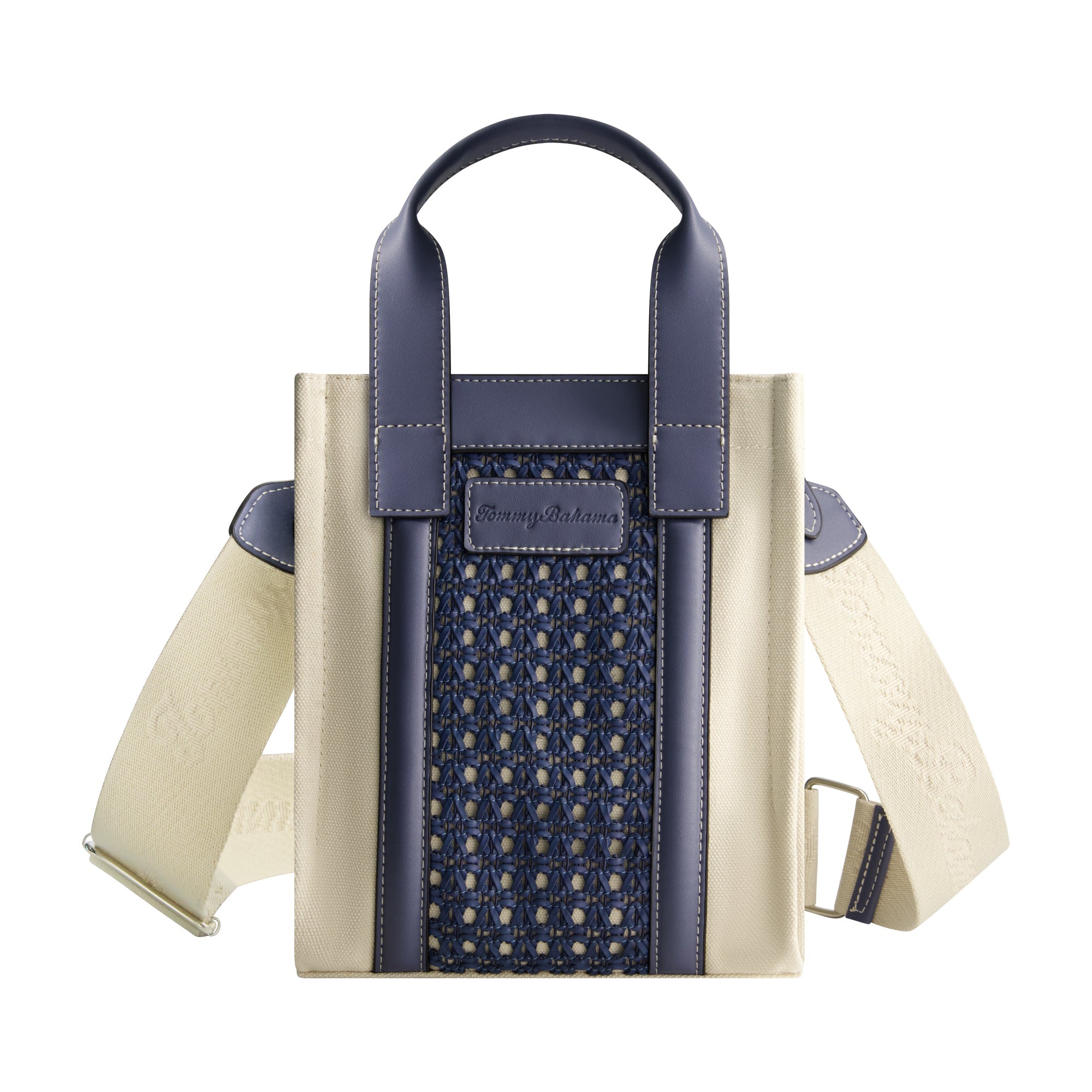 Tommy Bahama Woven North-south Tote, Blue