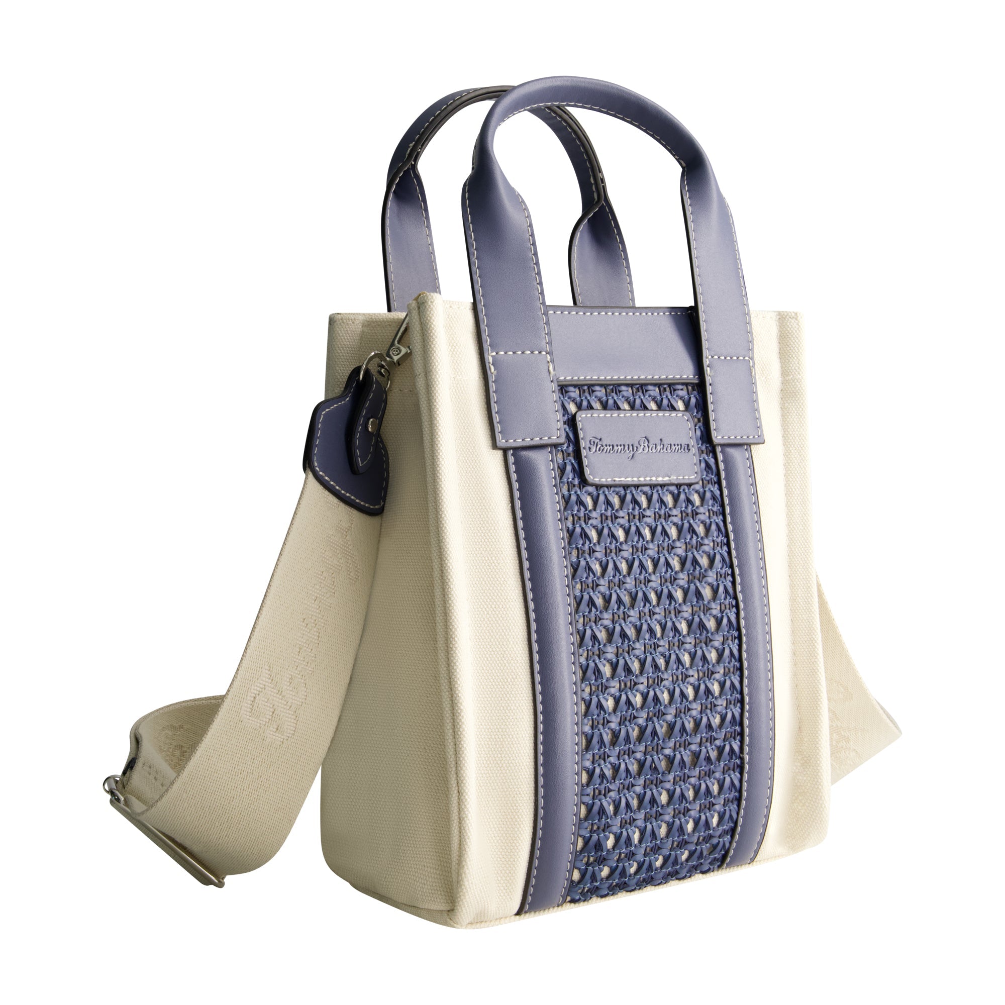 Tommy Bahama Woven North-south Tote, Blue