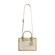 Tommy Bahama Soft Woven Modern Tote, Tan/white