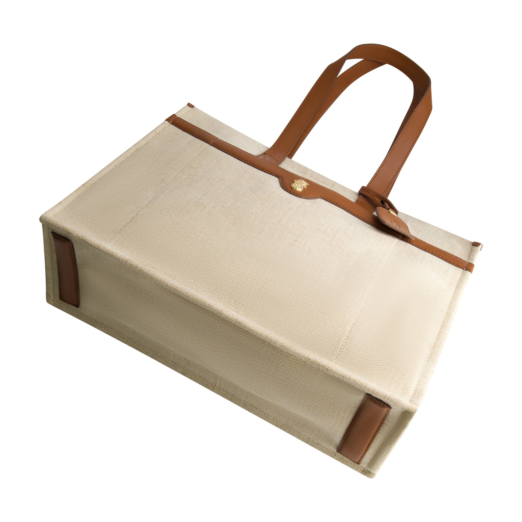 Tommy Bahama Lurex Linen City Tote, Natural
