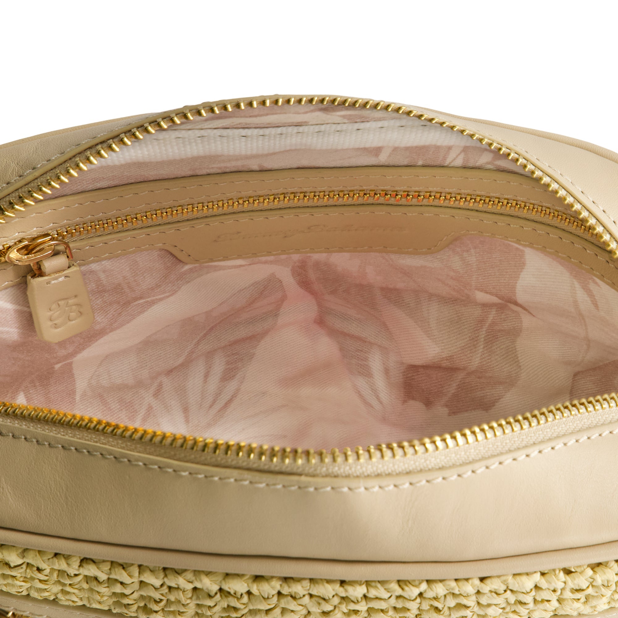 Tommy Bahama Soft Straw Camera Bag, Tan