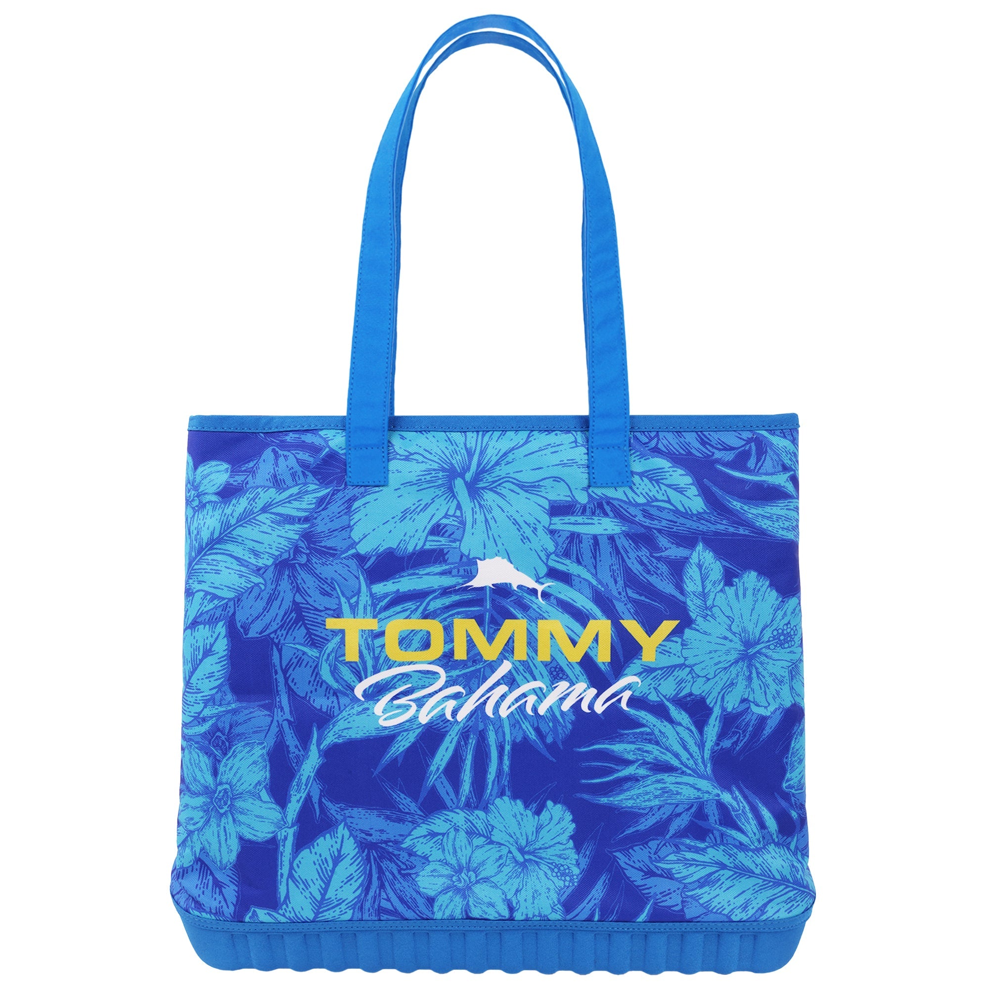 Tommy Bahama Water-repellent Tote With Pouch – Tropical Floral Print