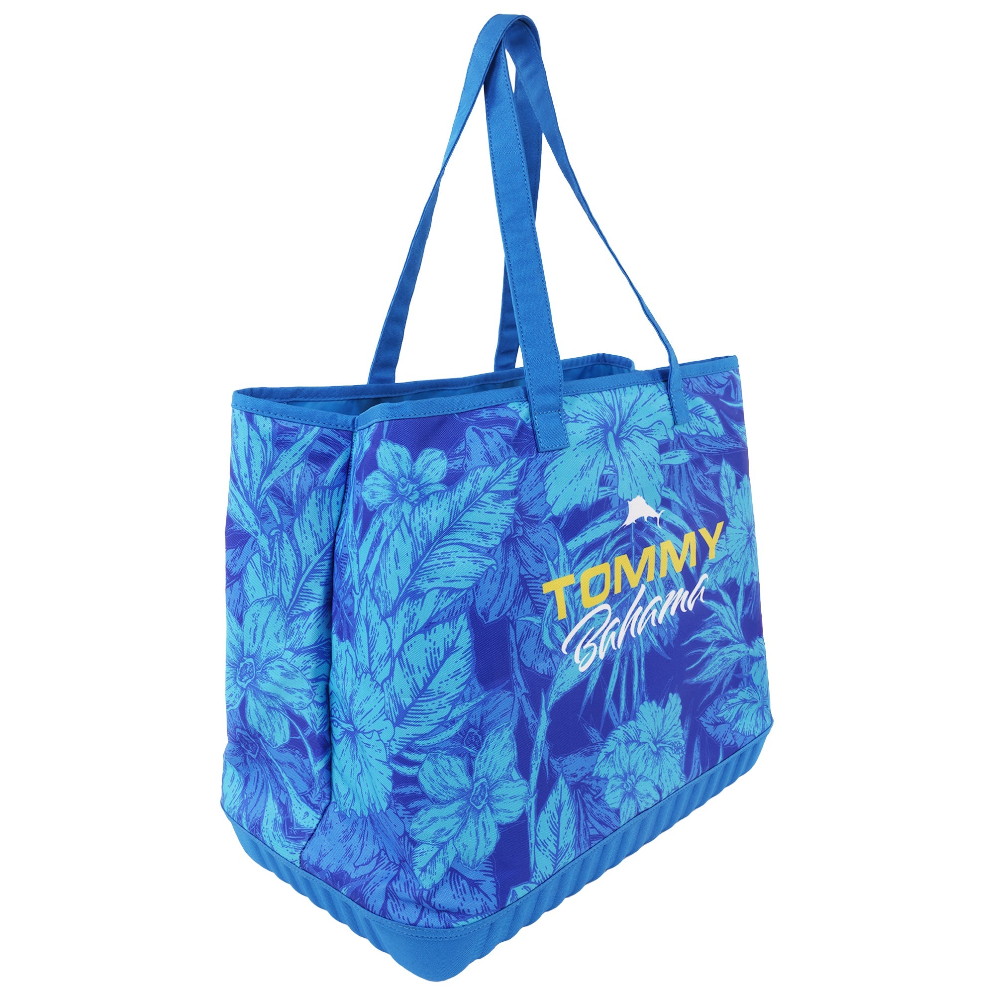 Tommy Bahama Water-repellent Tote With Pouch – Tropical Floral Print