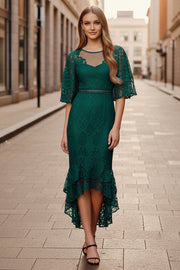 Reyna Dress - Emerald