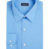 Club Room Men's Colllared Suit Sepatrate Button Down Shirt Blue Size 15X32X33