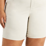 Style & Co Women's Chino Shorts Beige Size 22W