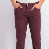 Levis Men's 511 Slim-Fit Stretch Flannel Jeans Red Size 31X32