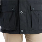 London Fog Men's Barn Peacoat Black Size Small