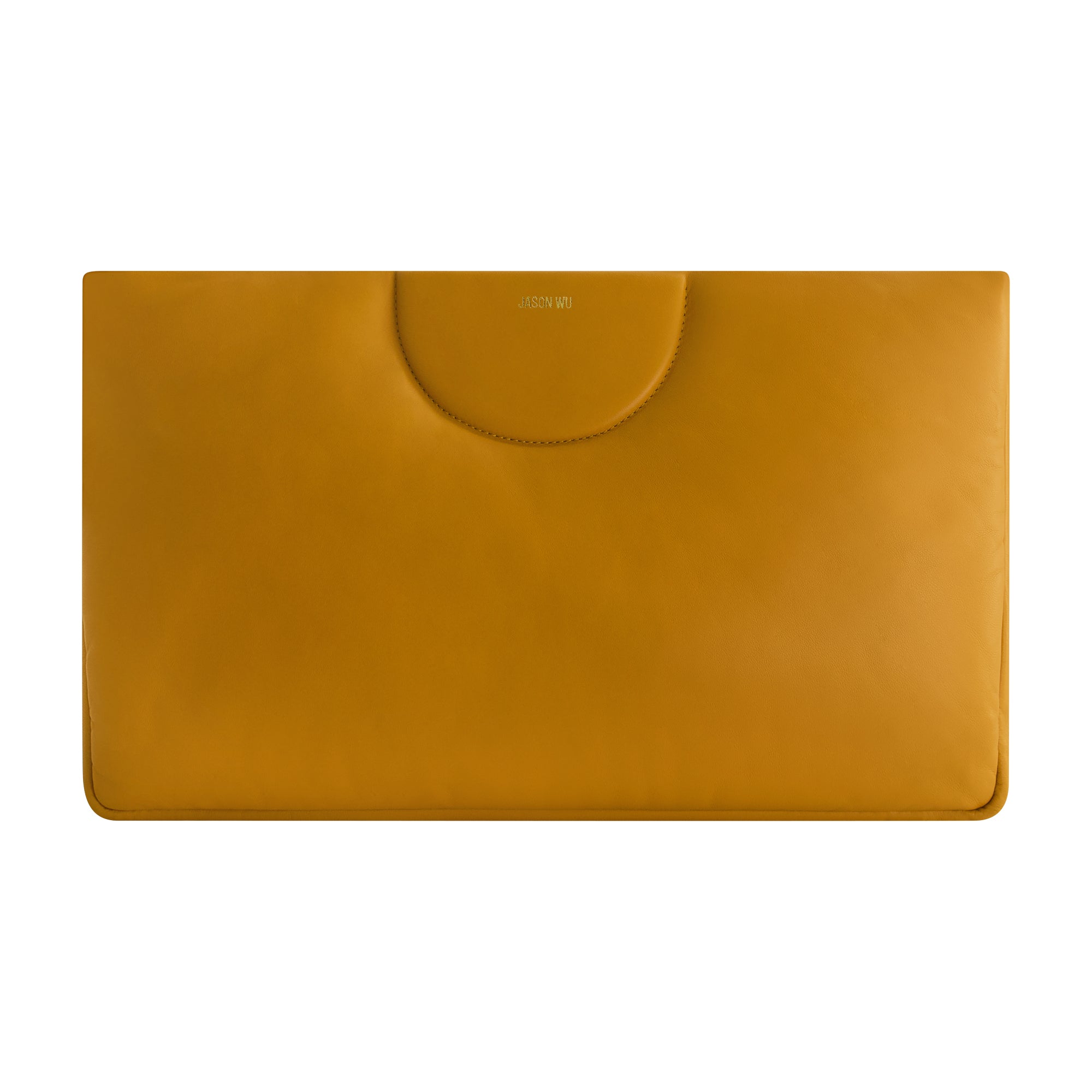 Jason Wu Black Clutch, Mustard