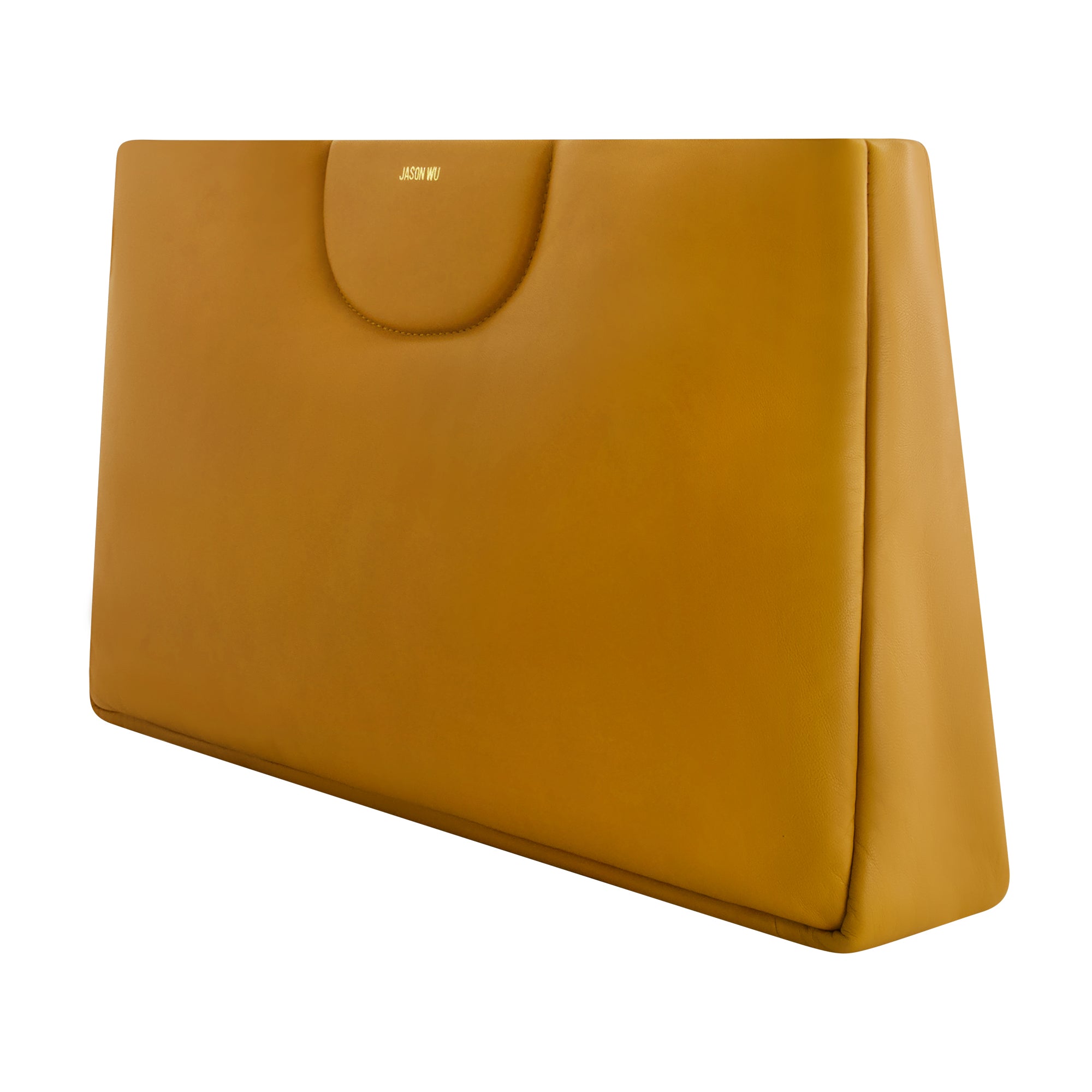 Jason Wu Black Clutch, Mustard