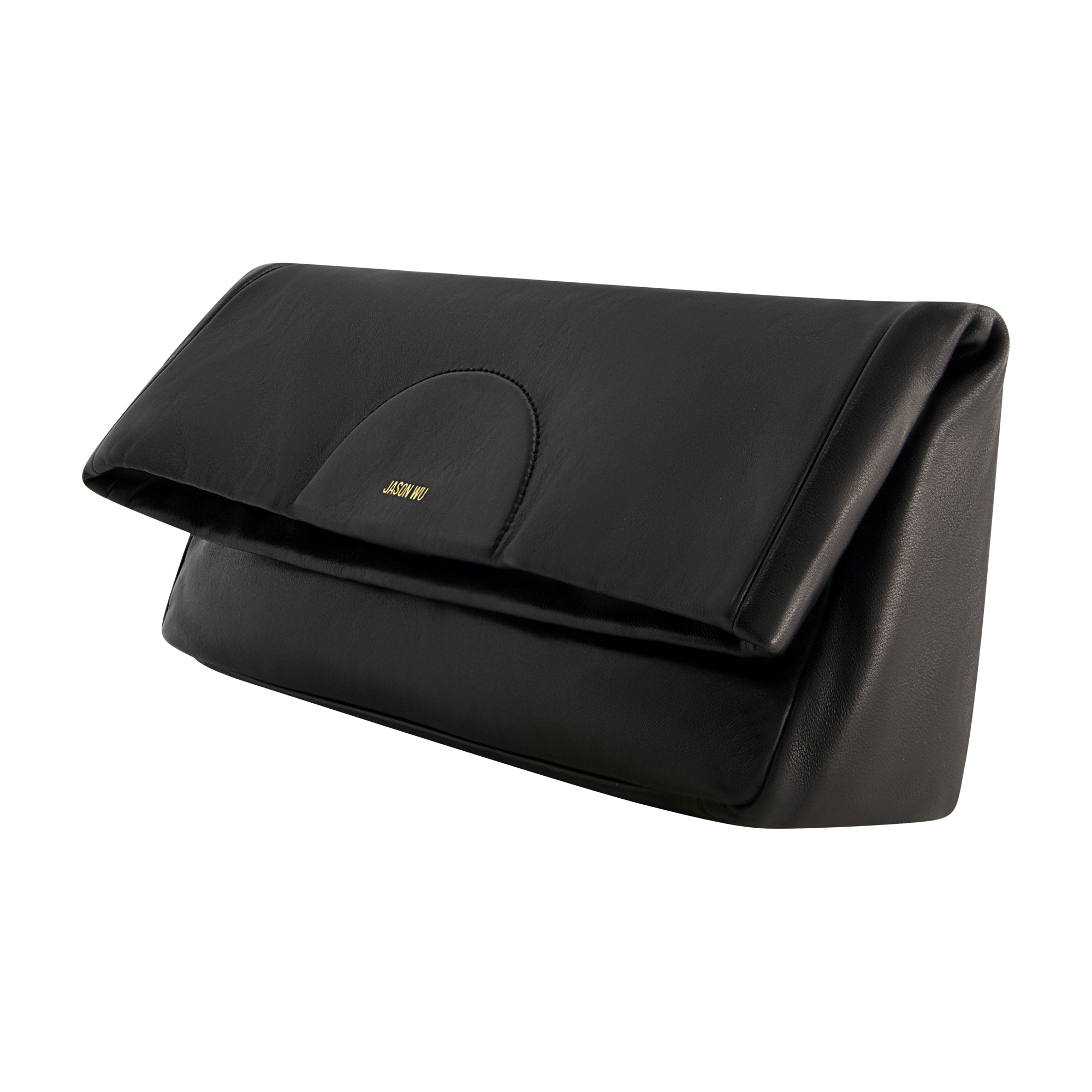 Jason Wu Elegant Fold-over Black Clutch