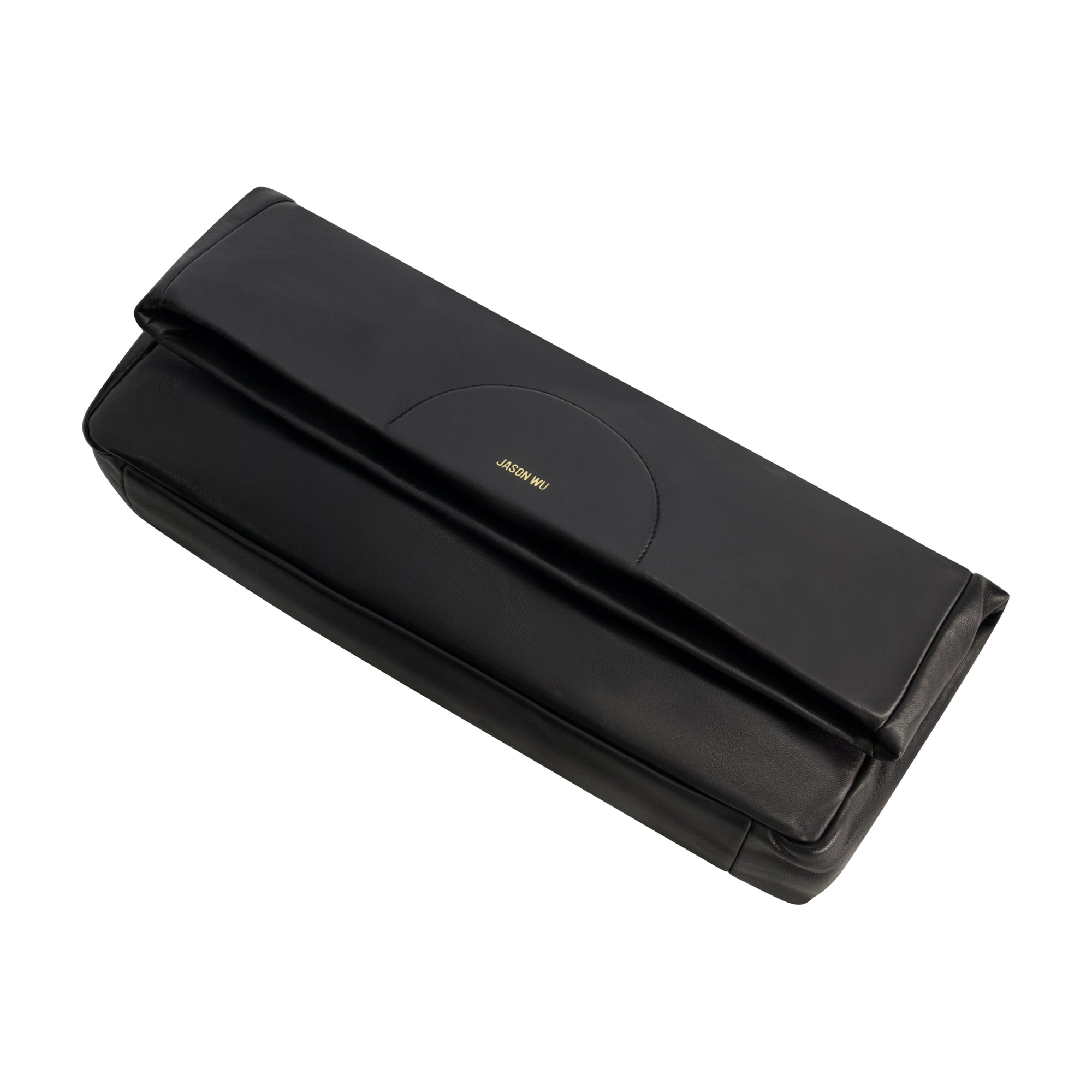 Jason Wu Elegant Fold-over Black Clutch