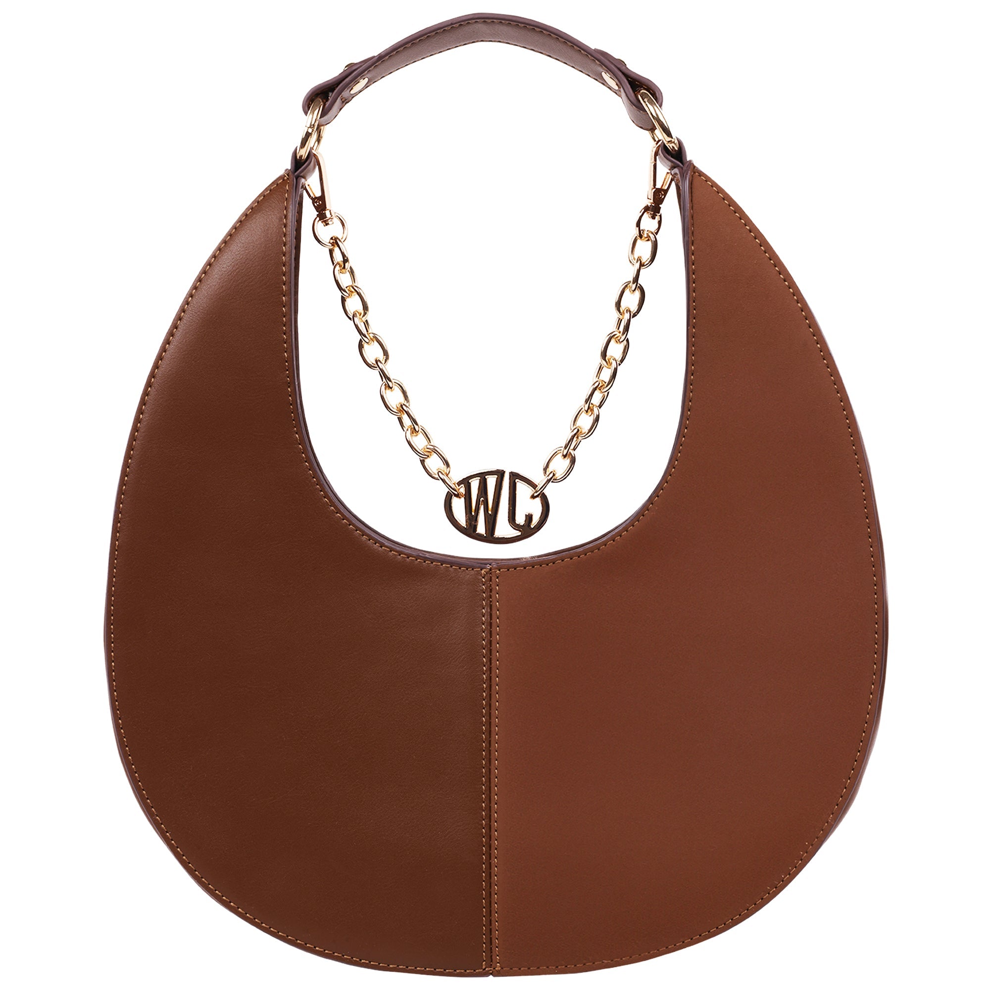 Jason Wu Smooth & Suede Shoulder Bag With Chain Logo Detail