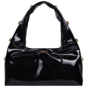 Jason Wu Studded Shoulder Bag In Crackled Finish