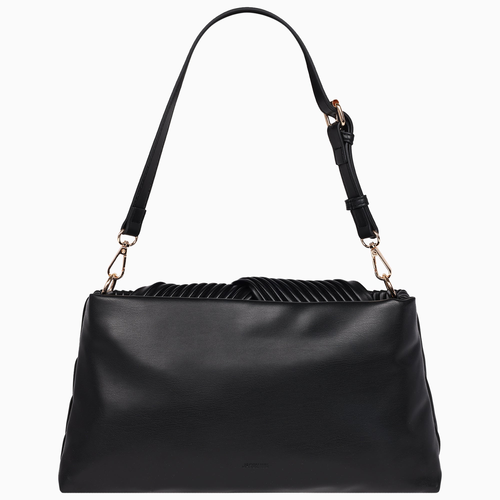 Jason Wu Pleated Knot Clutch With Shoulder Strap