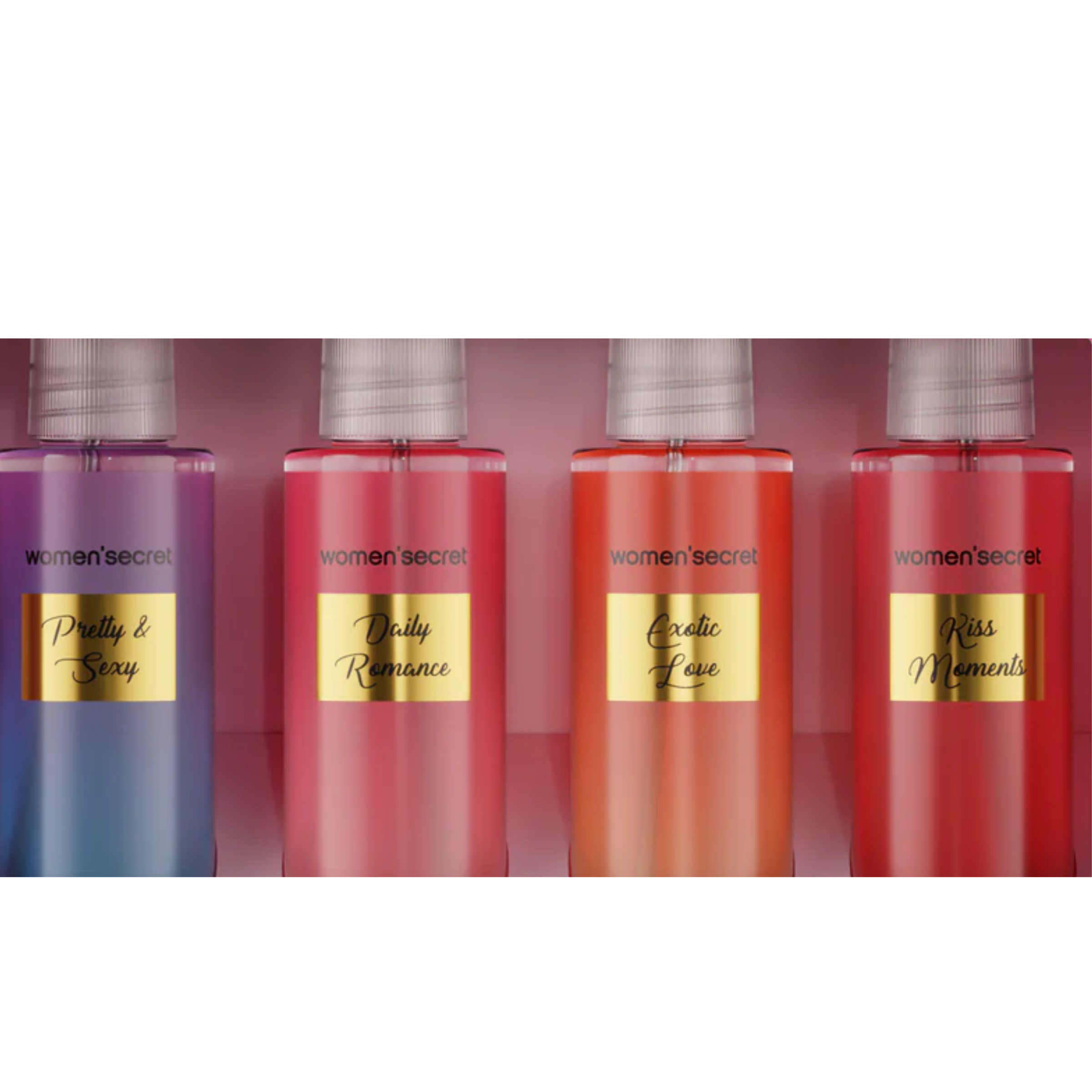 Women's Secret Color Body Mist Coffret 4 x 1.7 oz
