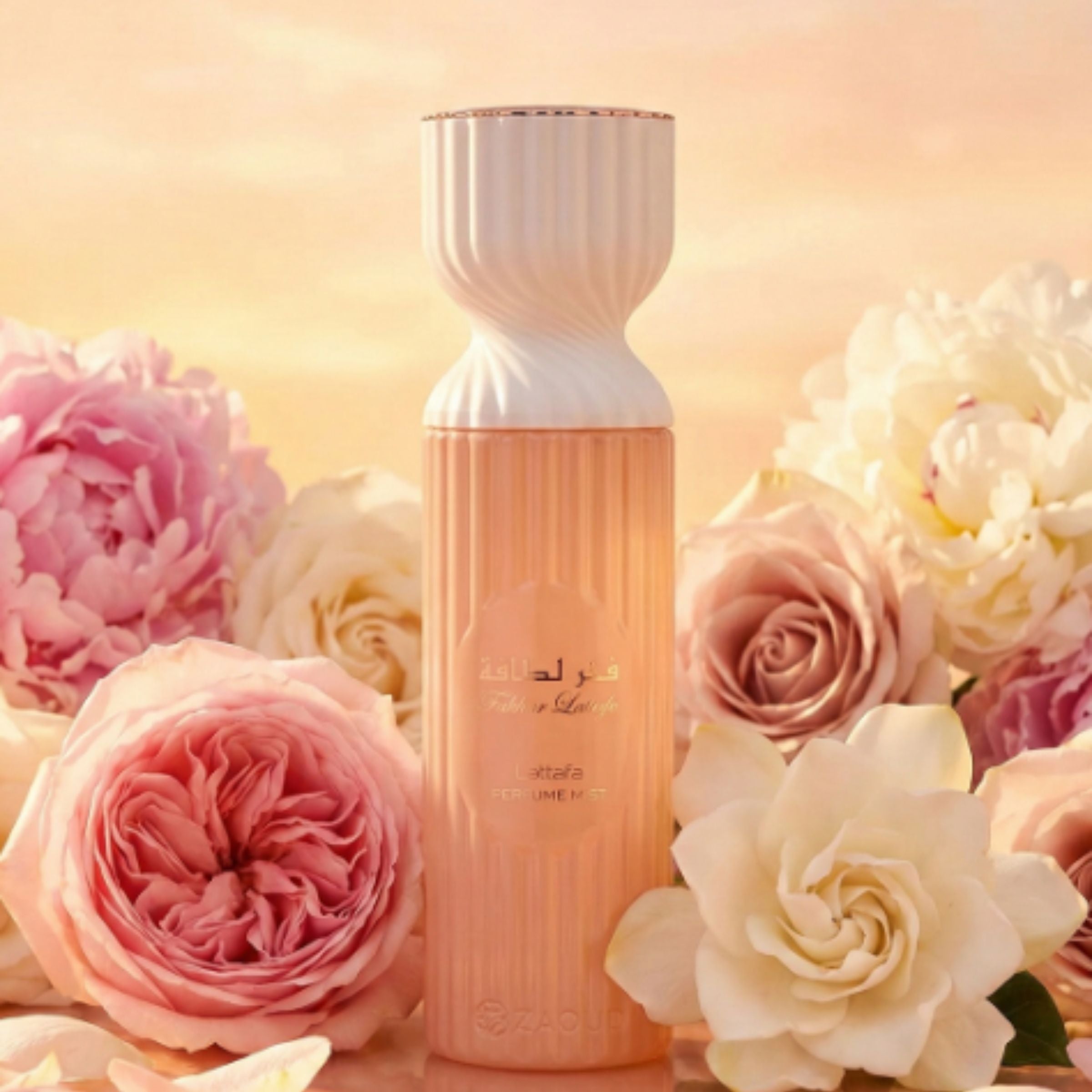 Lattafa Fakhar Women Body Mist, 8.4 Oz (250 Ml), Floral Fragrance Mist For Daily Use