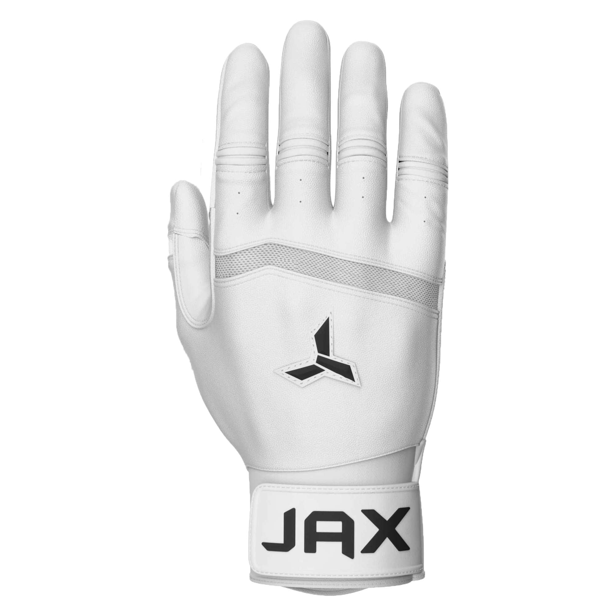 Platinum White Pro Cuff Batting Gloves