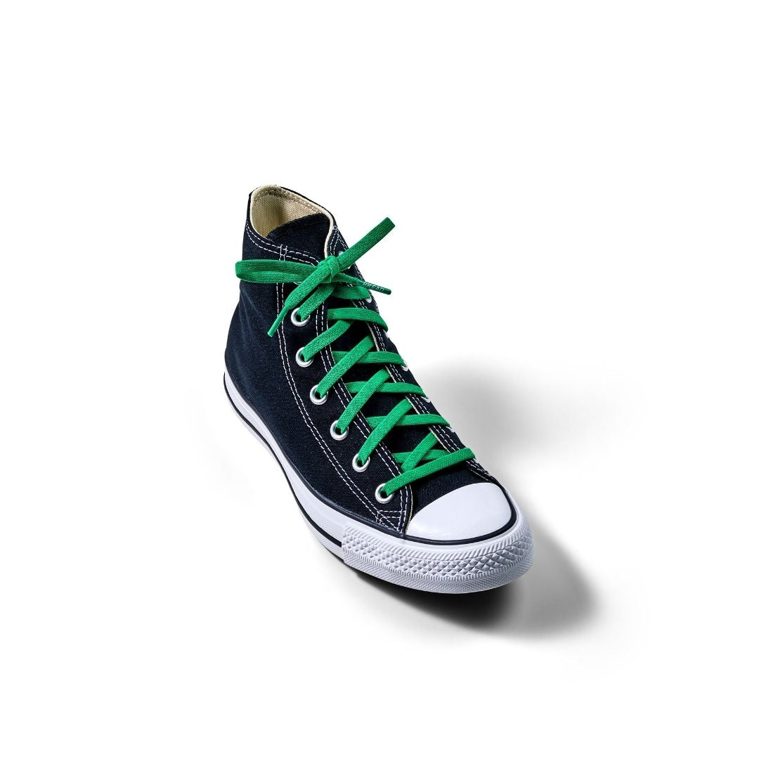 Lucky Green Elastic Shoelaces