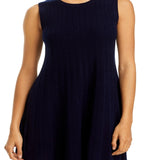 C by Bloomingdale's Cashmere Short Cashmere Dress Navy