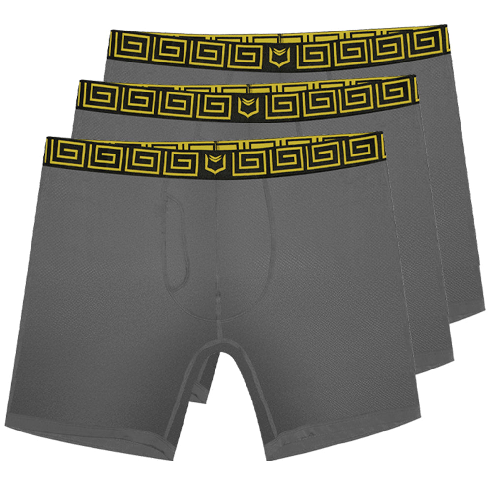 SHEATH V AirFlow 8" Sports Performance Boxer Brief 3 Pack