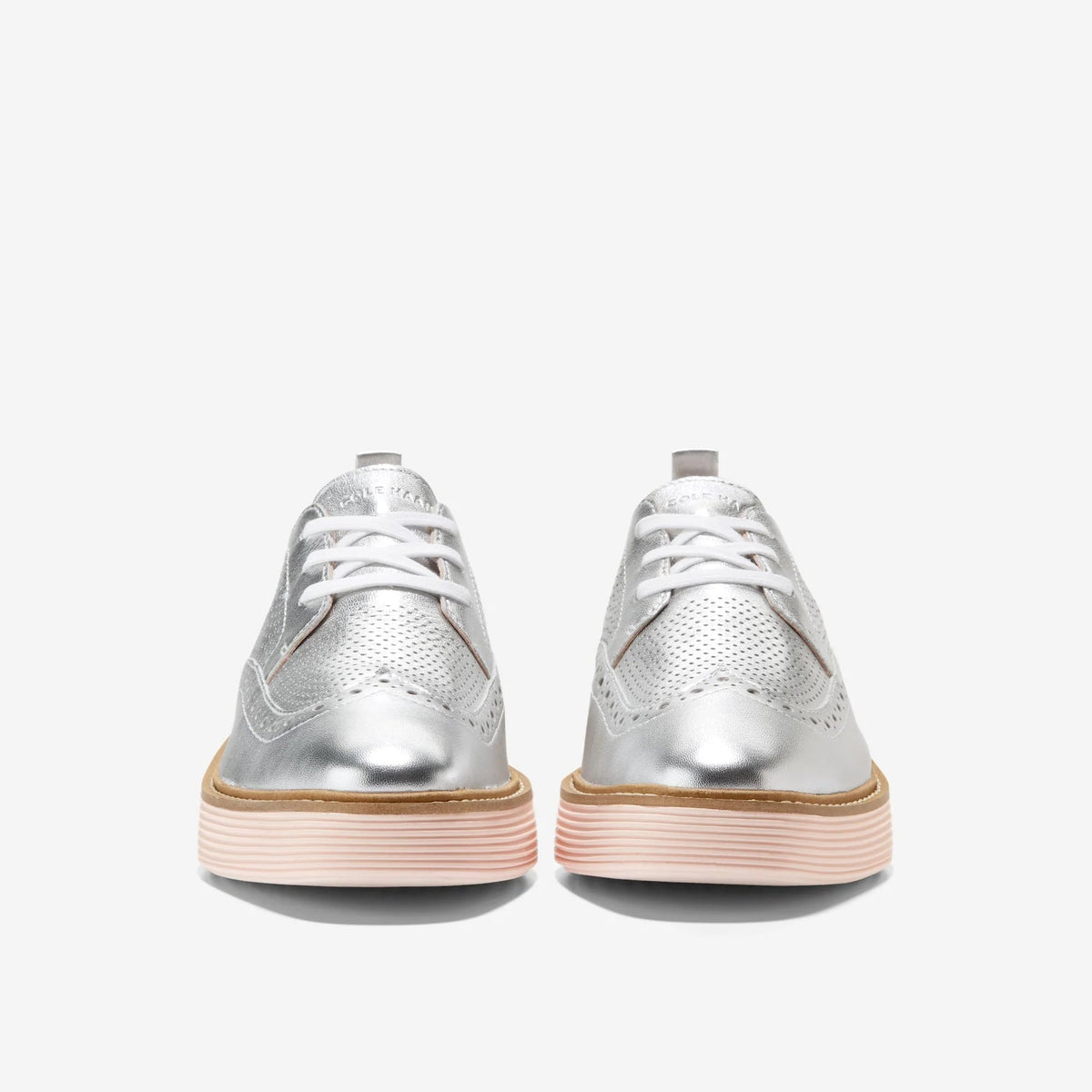 [w28346] Womens Cole Haan Øriginalgrand Platform Wingtip Oxfords