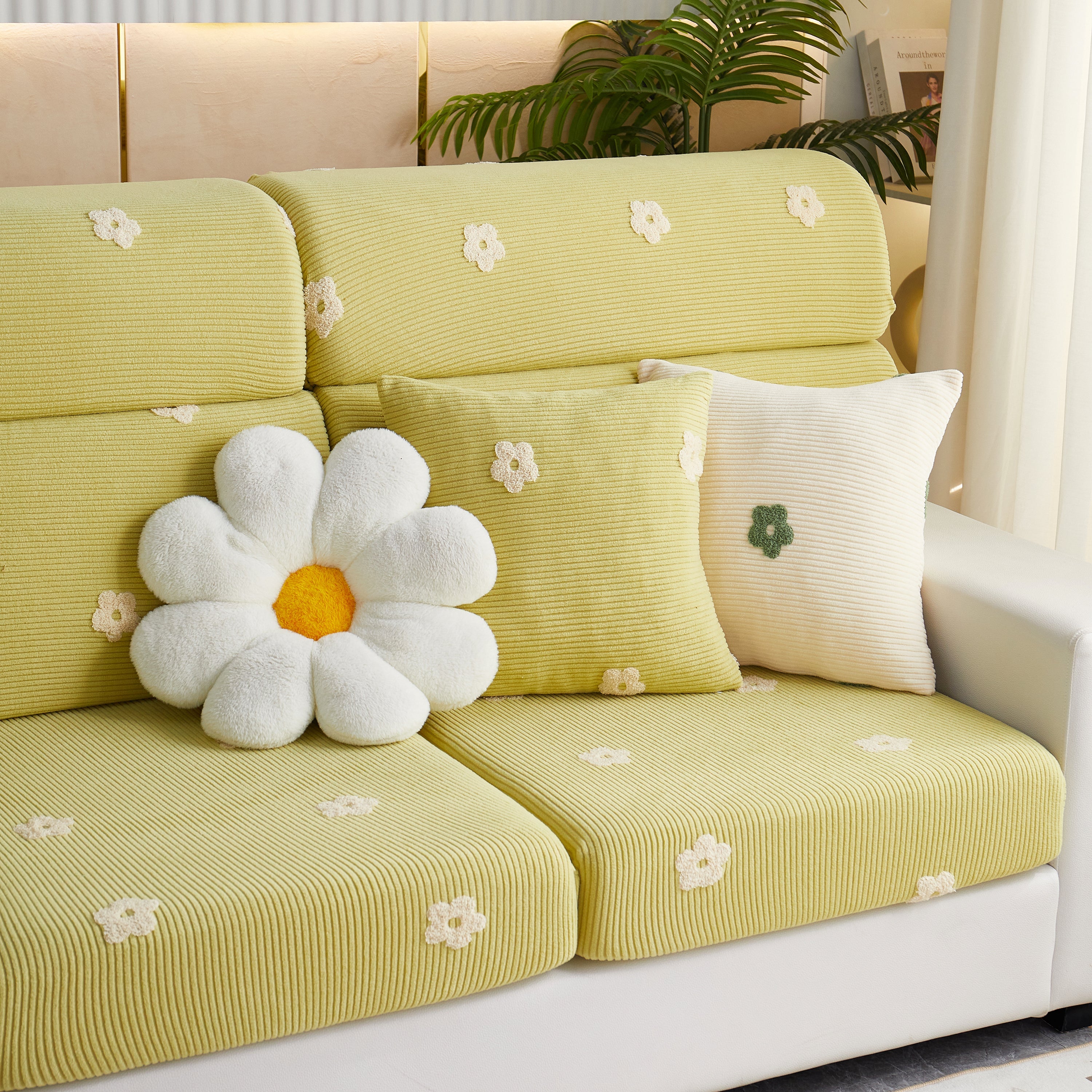 Polar Fleece Sofa Cushion Covers For Sofa 1/2/3/4 Seater, Best Seat Covers For Dogs, Pet Couch Protector
